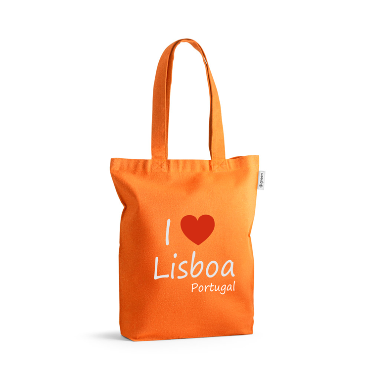 Sacos de Algodão Ecológico 220g I Love Lisboa