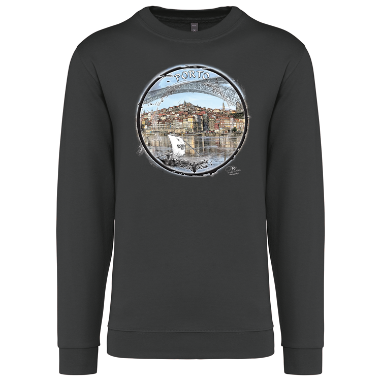 Sweatshirt Kariban sem Capuz Selo Porto