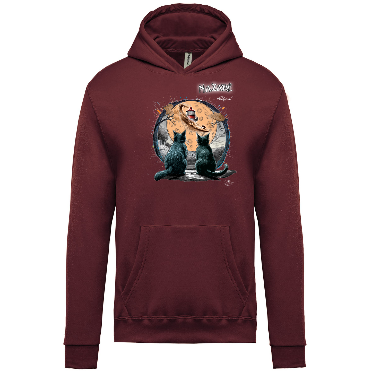 Sweatshirt capuz Kariban Kids Luar Nazaré
