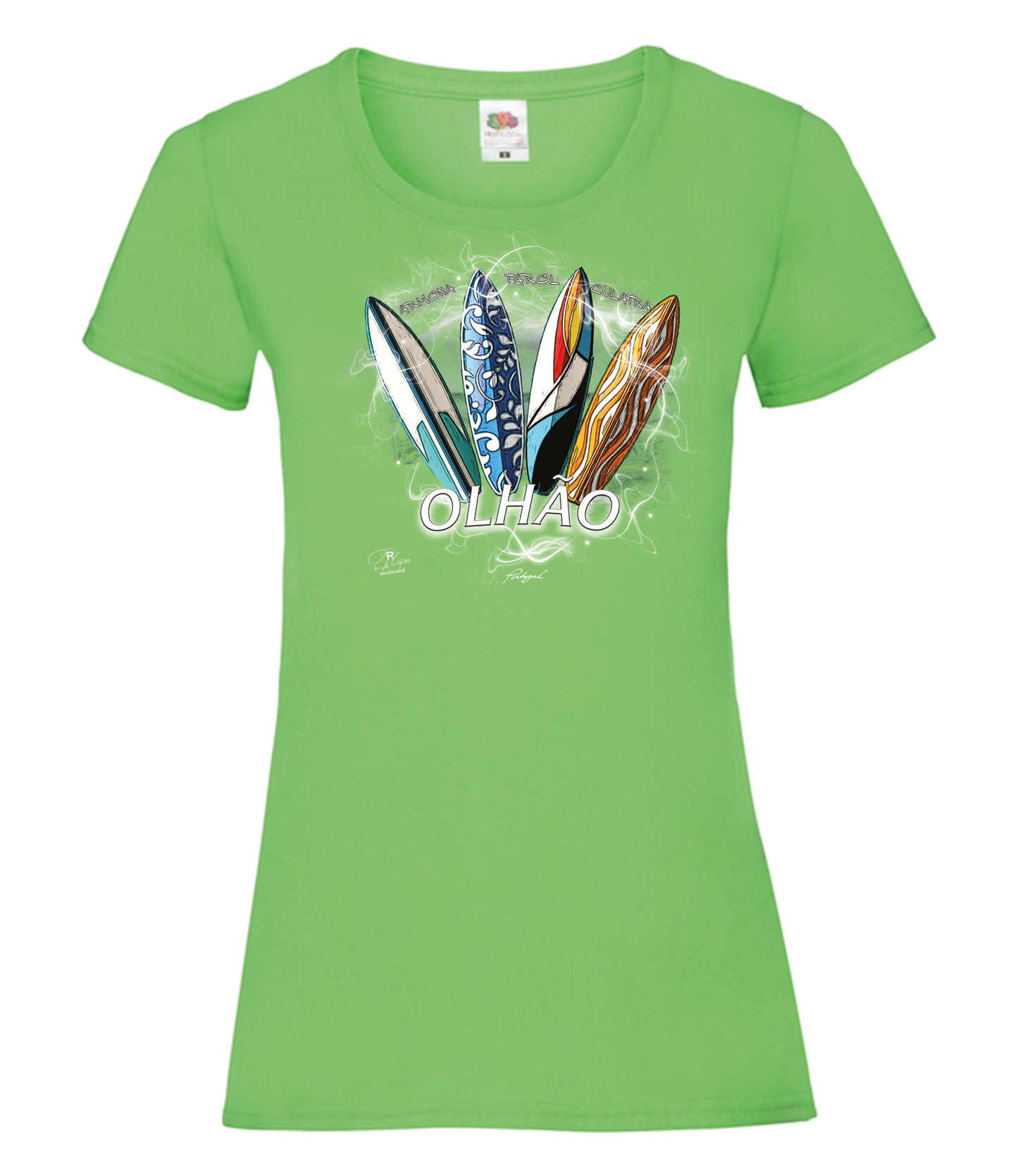 T-shirt Senhora Surfboards Olhão
