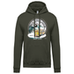 Sweatshirt Kariban com Capuz Surf Life Peniche