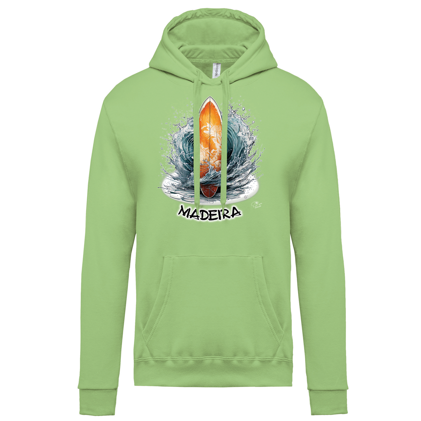 Sweatshirt Kariban com Capuz Prancha Madeira
