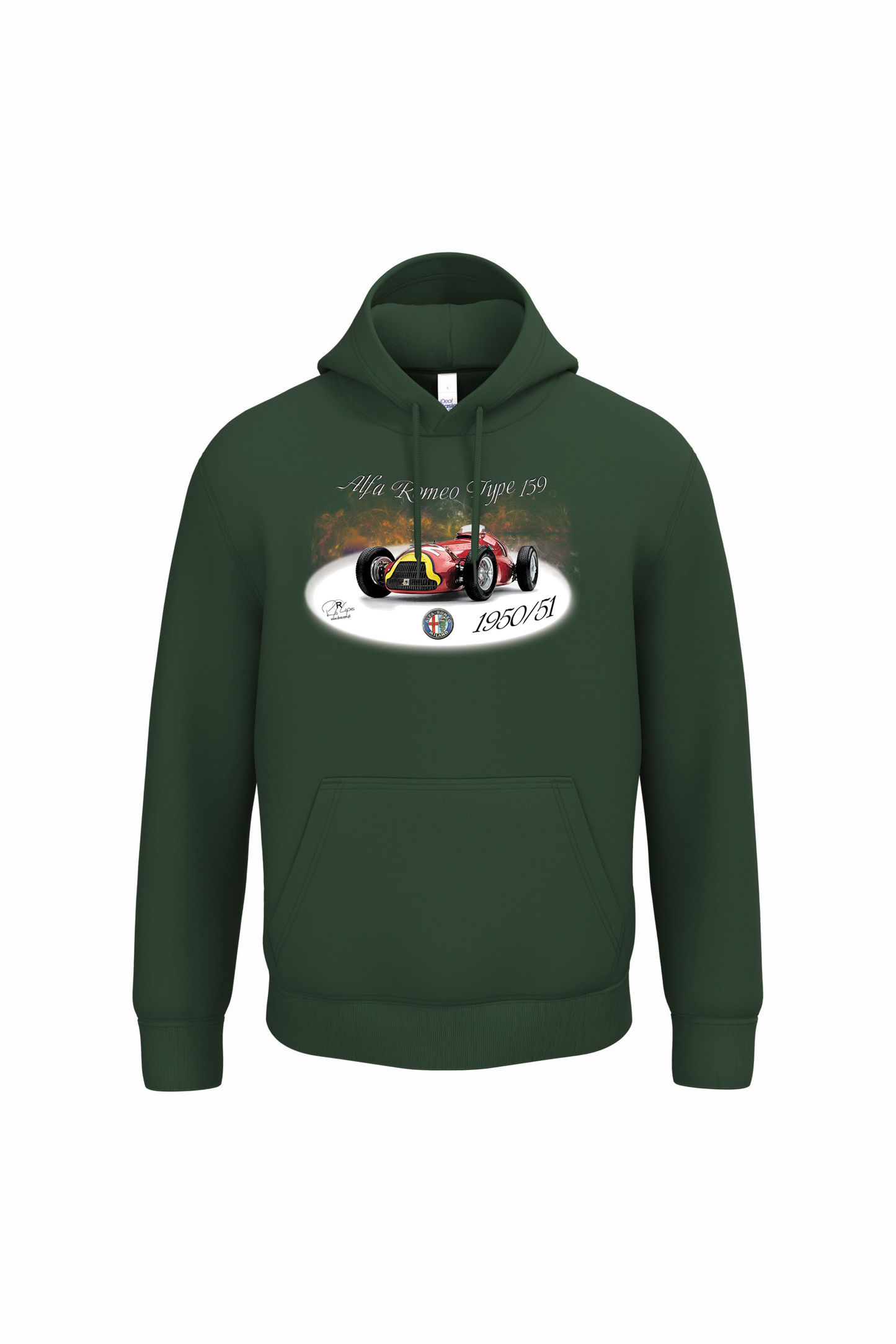 Sweatshirt Ideal com Capuz Alfa Romeo Type 139
