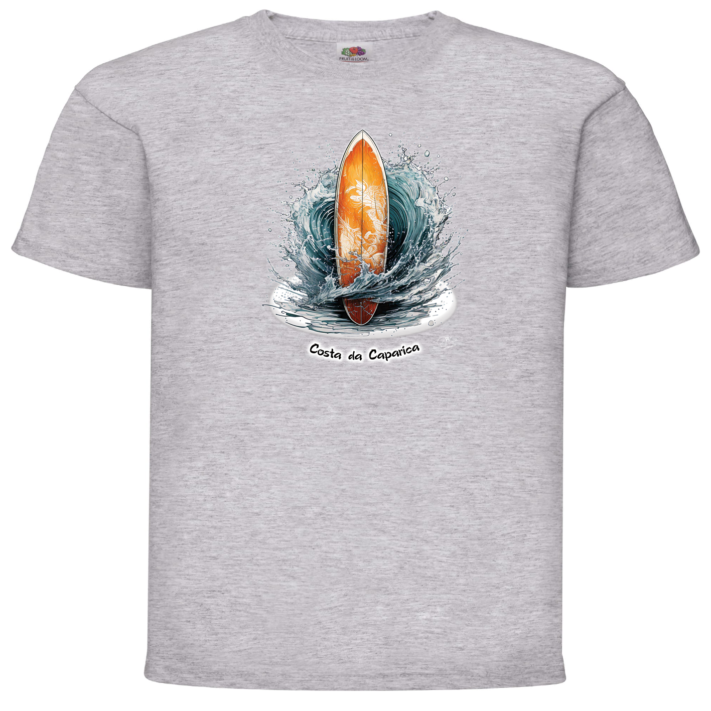 T-shirt Fruit of the Loom Kids Prancha Costa da Caparica