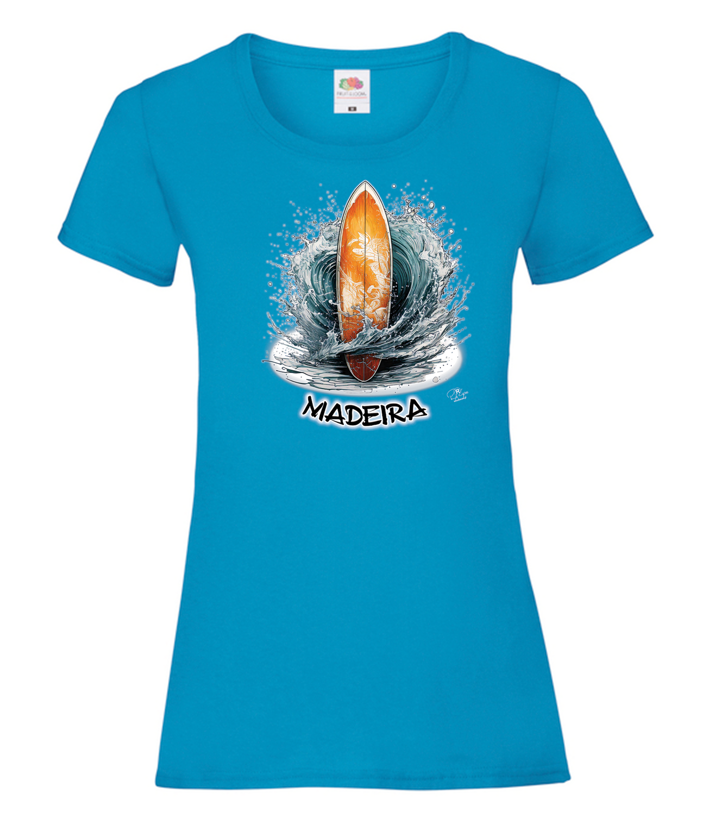 T-shirt Senhora Prancha Madeira