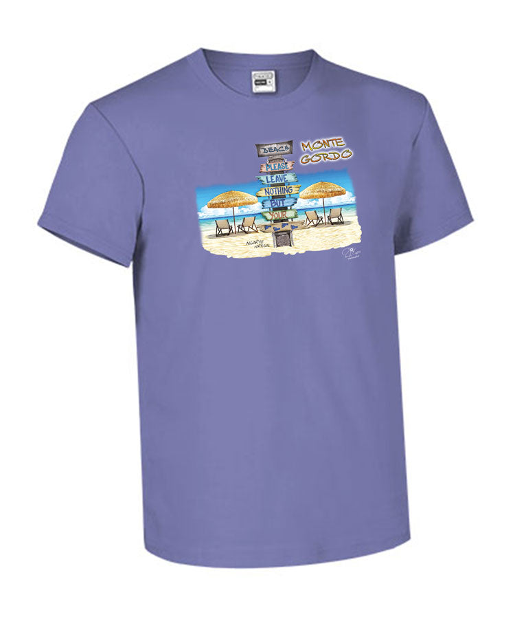 T-shirt Kids Pegadas Monte Gordo