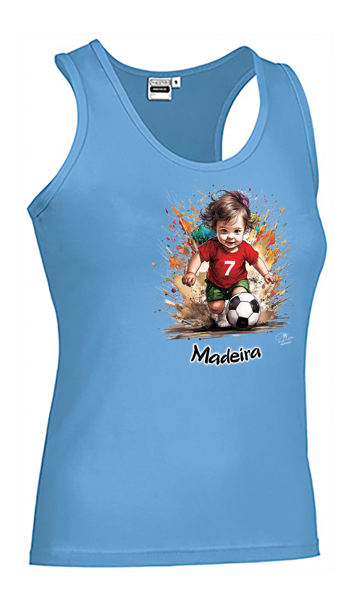 T-shirt Alças Senhora 7 Madeira