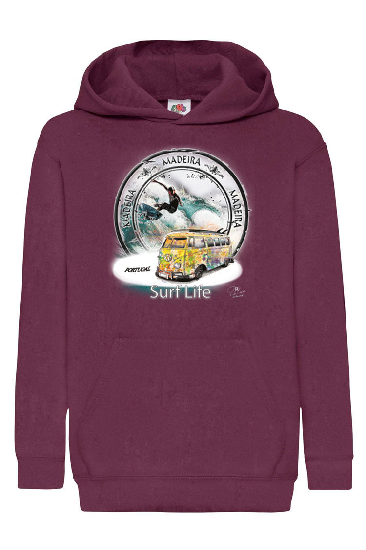 Sweatshirt Kids Surf Life Ilha da Madeira