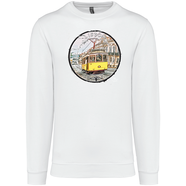 Sweatshirt Kariban sem Capuz Calçada do Combro