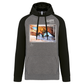 Sweatshirt Bicolor com capuz Algar de Benagil