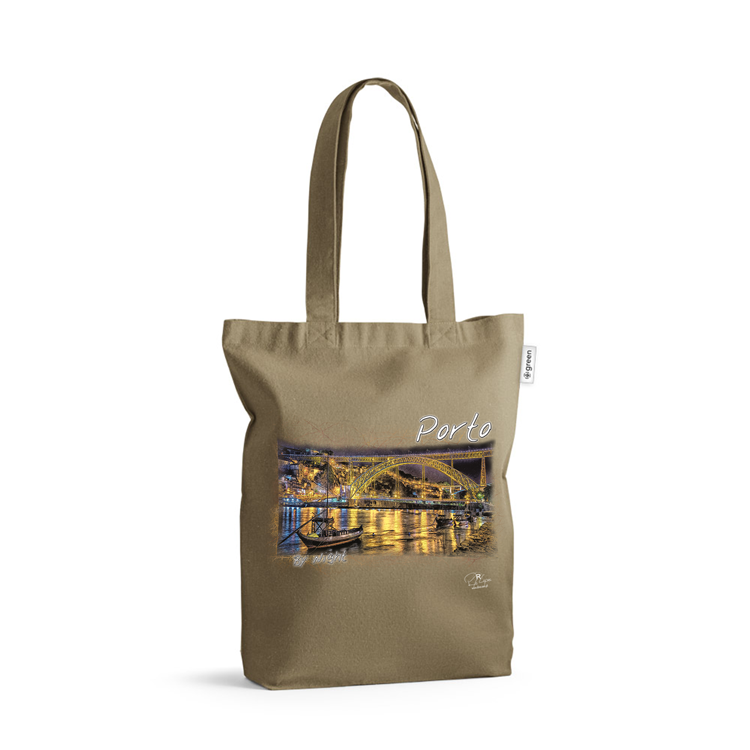 Sacos de Algodão Ecológico 220g Porto by Night
