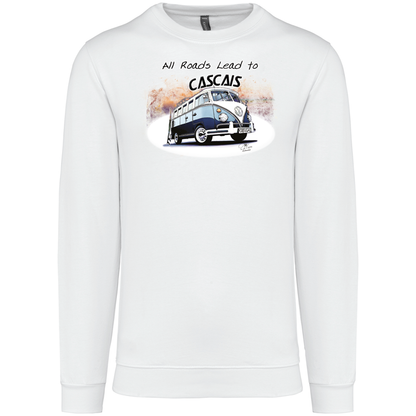 Sweatshirt Kariban sem Capuz All Roads Lead to Cascais