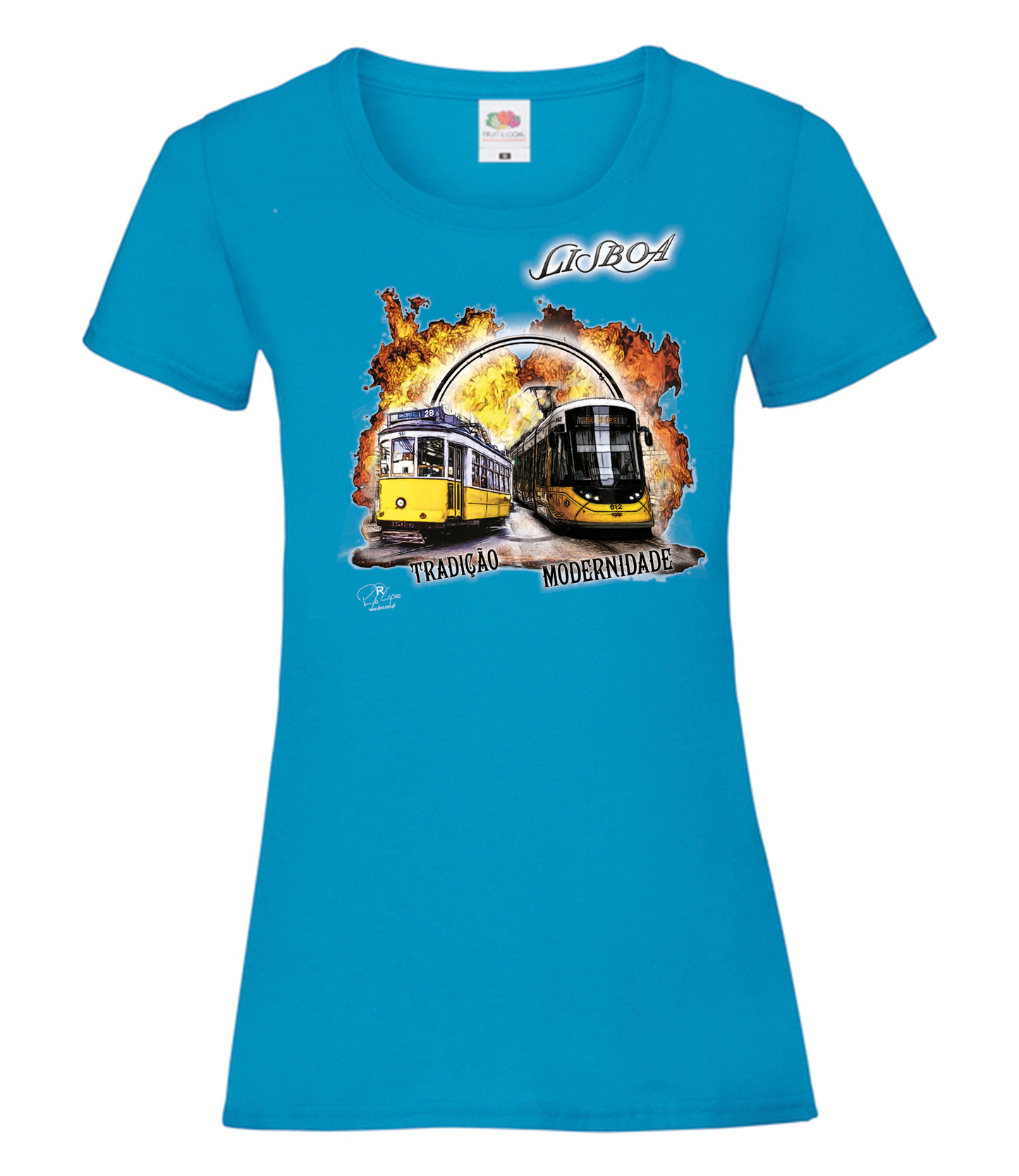 T-shirt Senhora Tradição e Modernidade