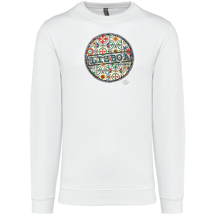 Sweatshirt Kariban sem Capuz Pin Lisboa