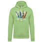 Sweatshirt Kariban com Capuz Surfboards Albufeira