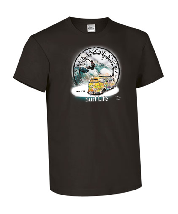 T-shirt Kids Surf Life Cascais