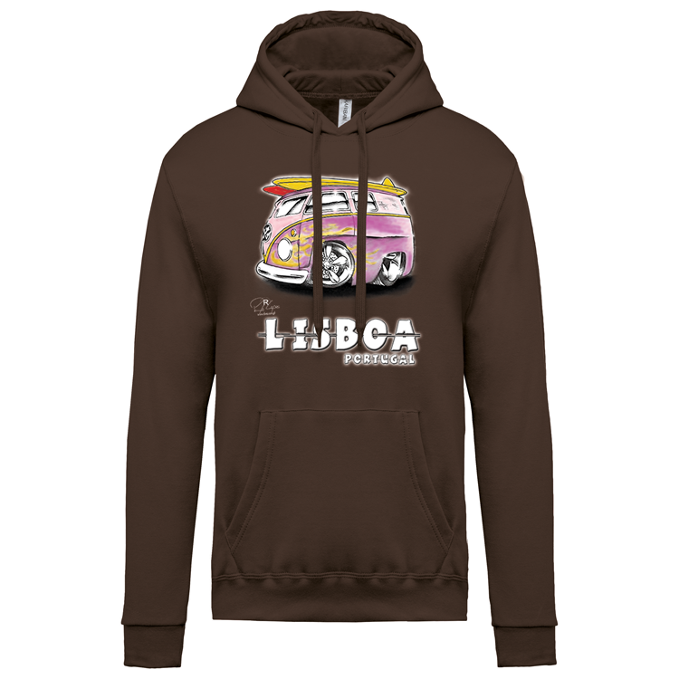 Sweatshirt Kariban com Capuz Gorduxinha Lisboa