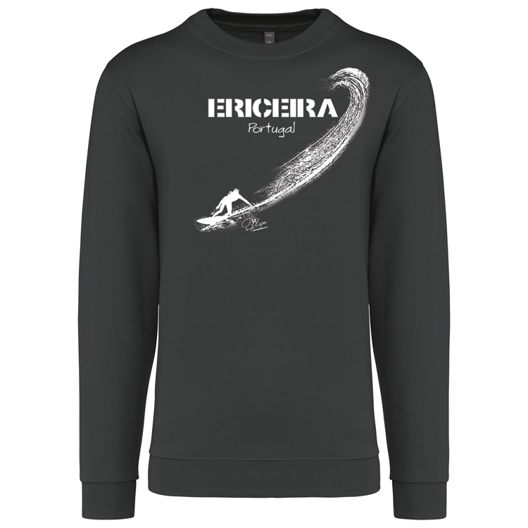 Sweatshirt Kariban sem Capuz Surf Ericeira