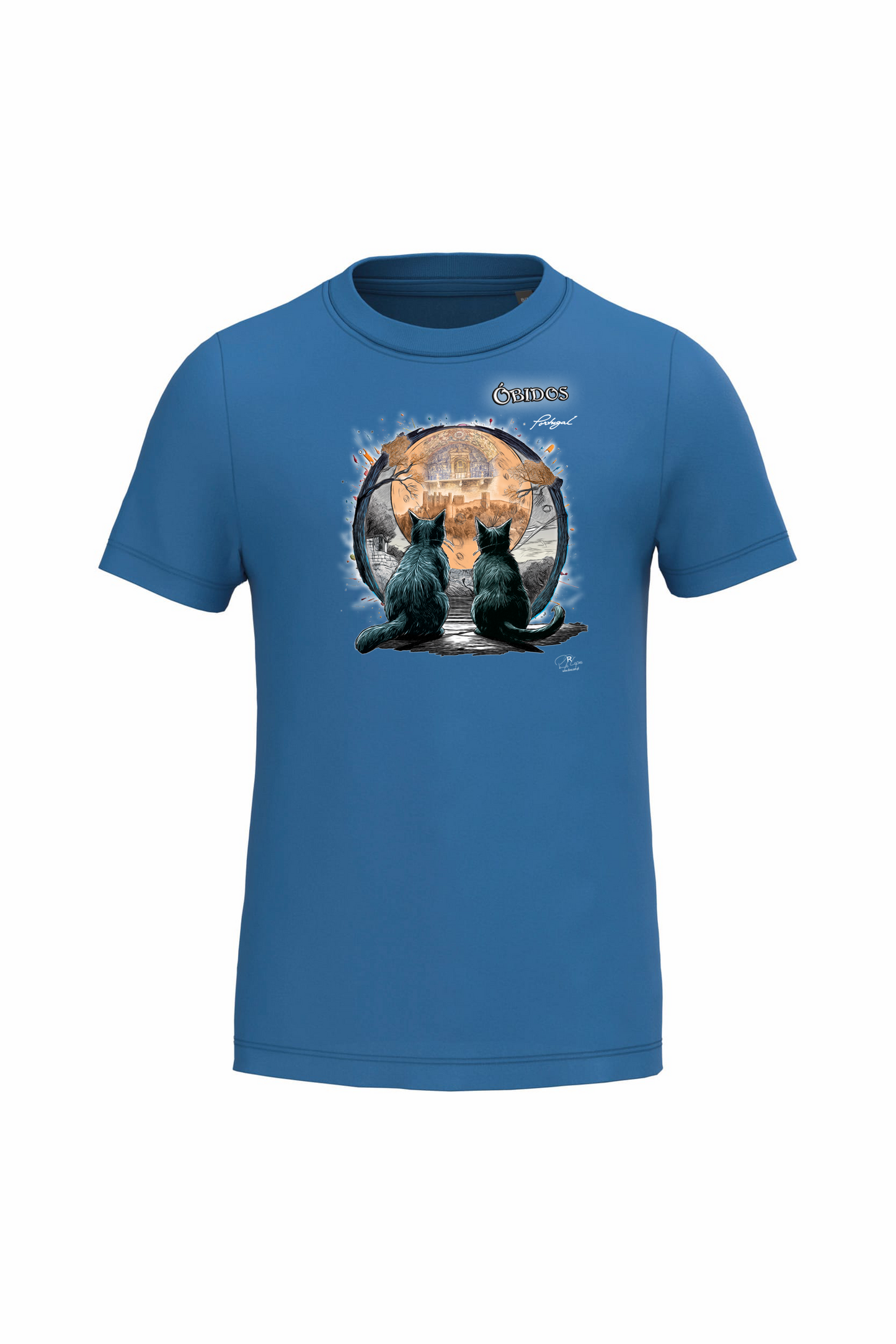 T-shirt de Criança Kariban Luar Óbidos