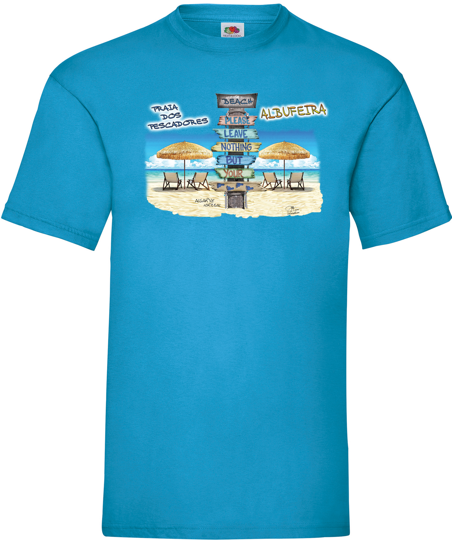 T-shirt Pegadas Albufeira