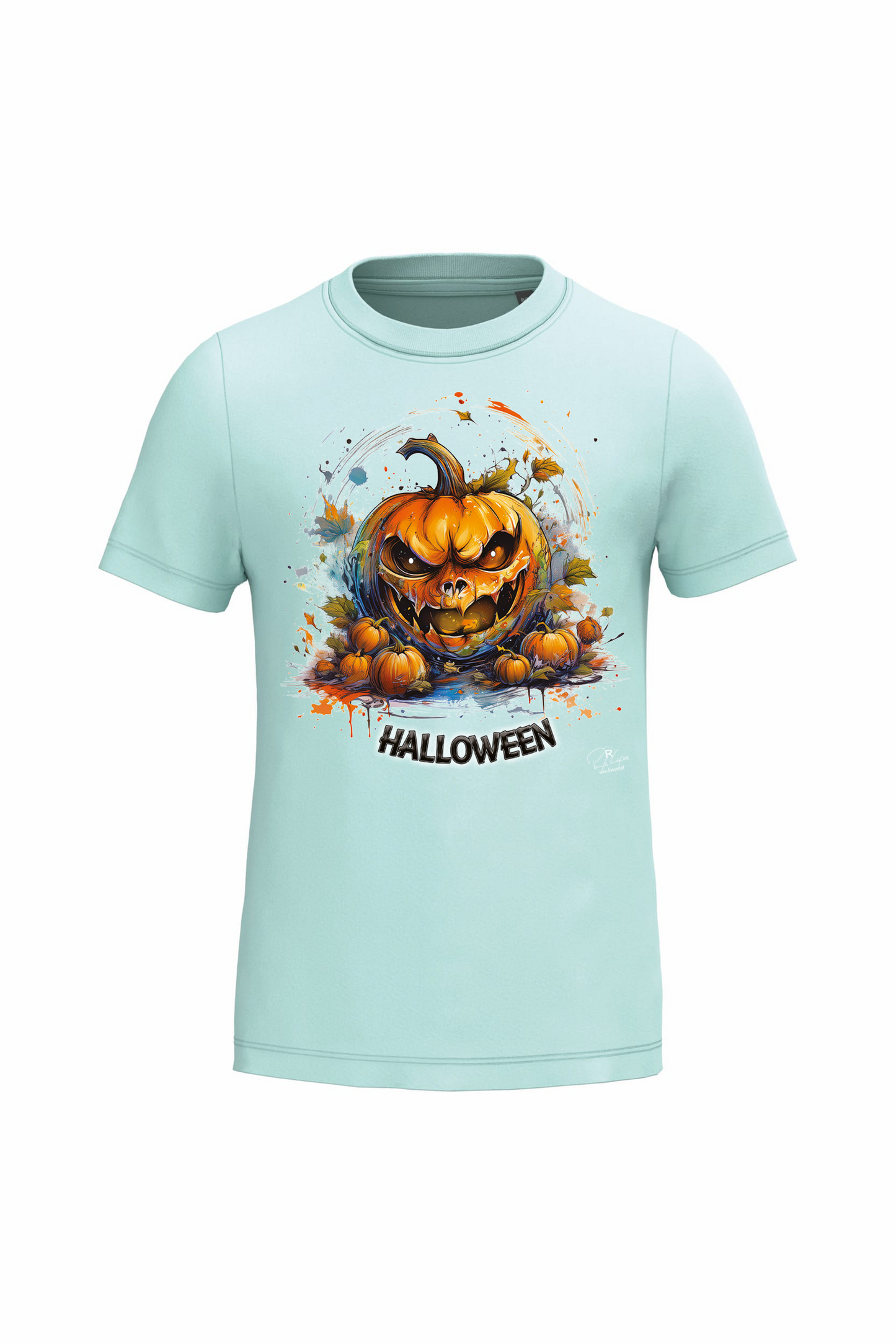 T-shirt de Criança Kariban Abóbora