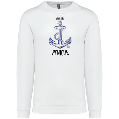 Sweatshirt Kariban sem Capuz Âncora Peniche