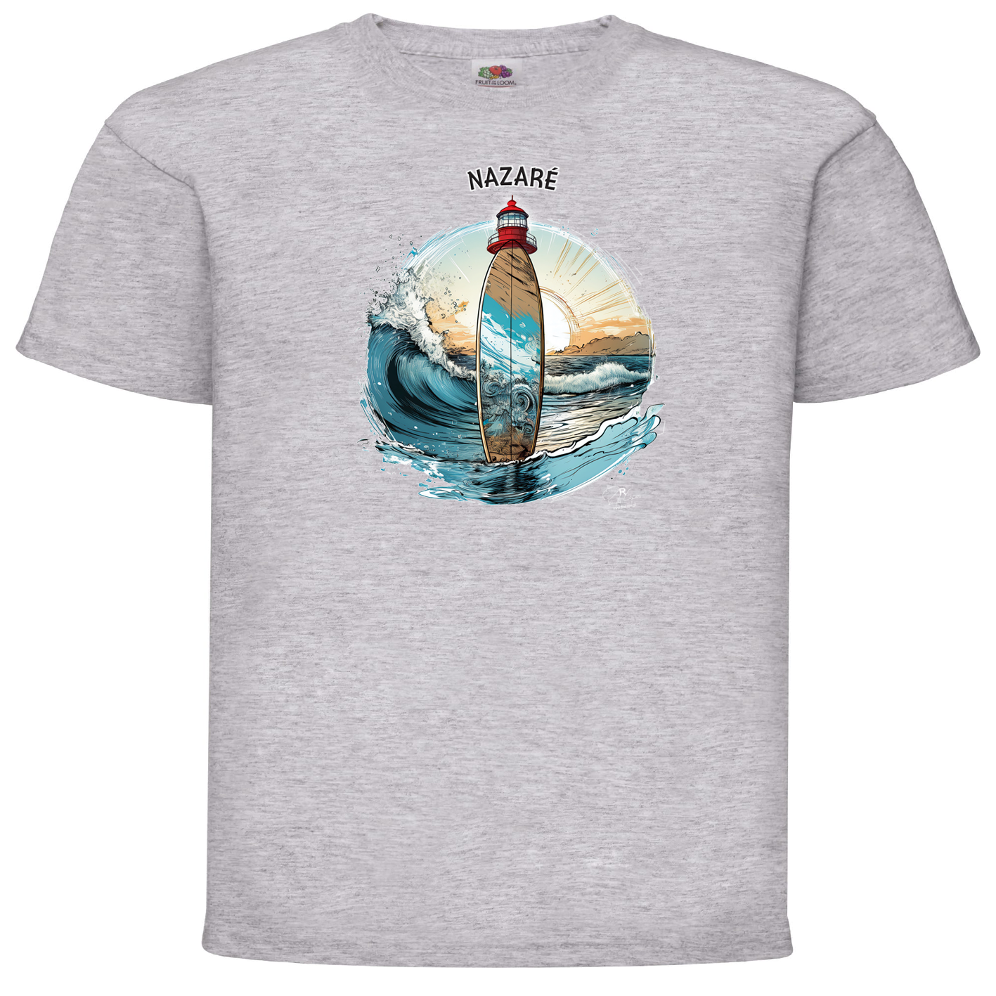 T-shirt Fruit of the Loom Kids Sol Nazaré