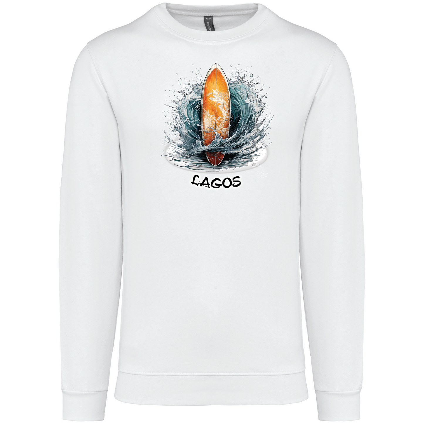 Sweatshirt Kariban sem Capuz Prancha Lagos
