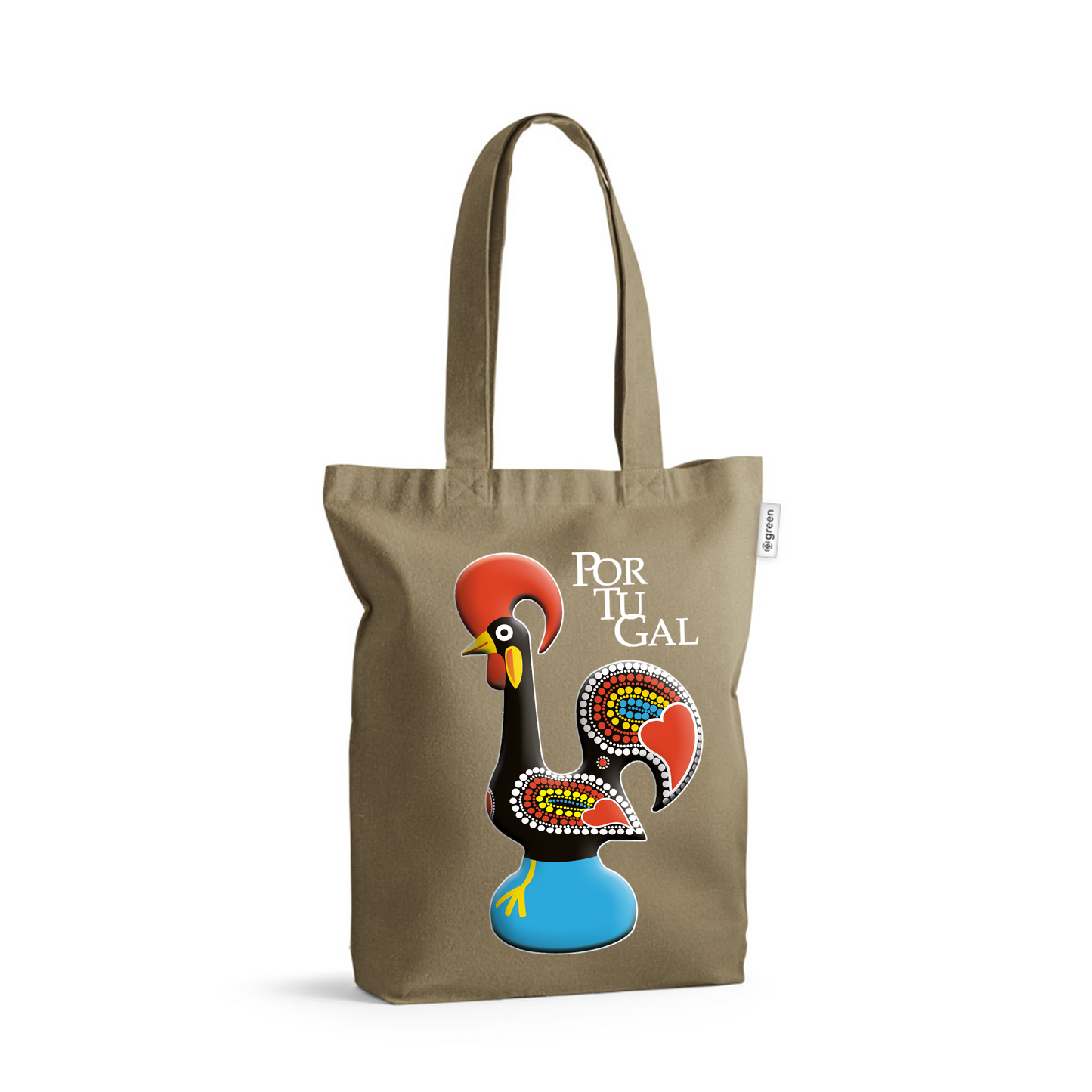 Sacos de Algodão Ecológico 220g Galo de Barcelos