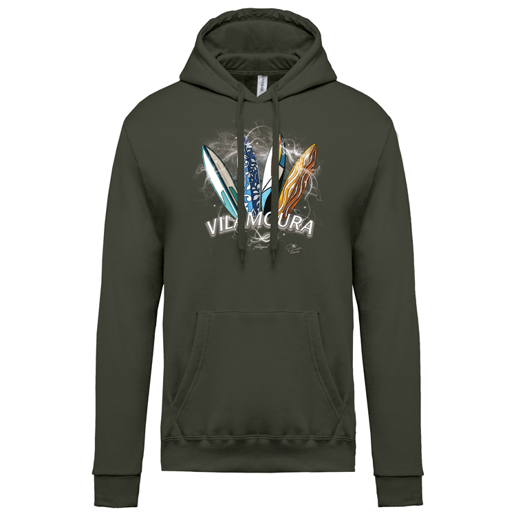 Sweatshirt Kariban com Capuz Surfboards Vilamoura