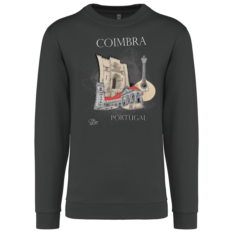 Sweatshirt Kariban sem Capuz Sé de Coimbra