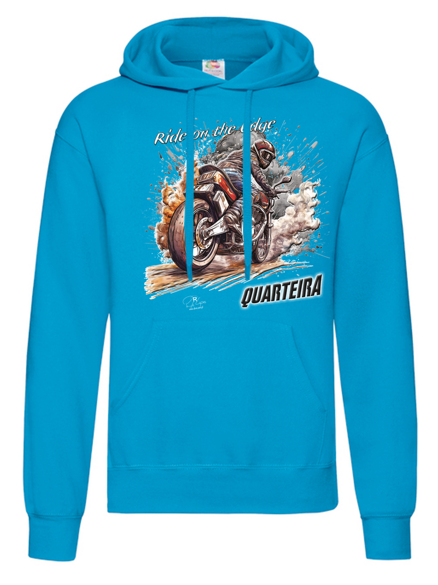 Sweatshirt Surfboards Ride on the Edge Quarteira