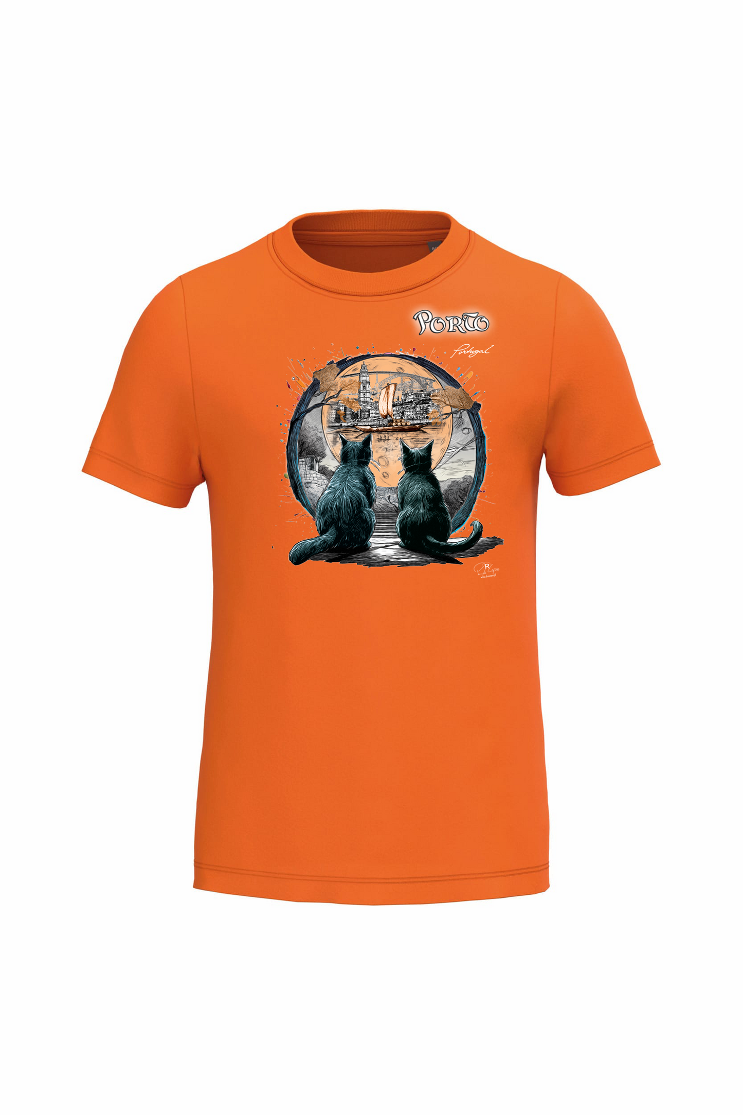 T-shirt de Criança Kariban Luar Porto