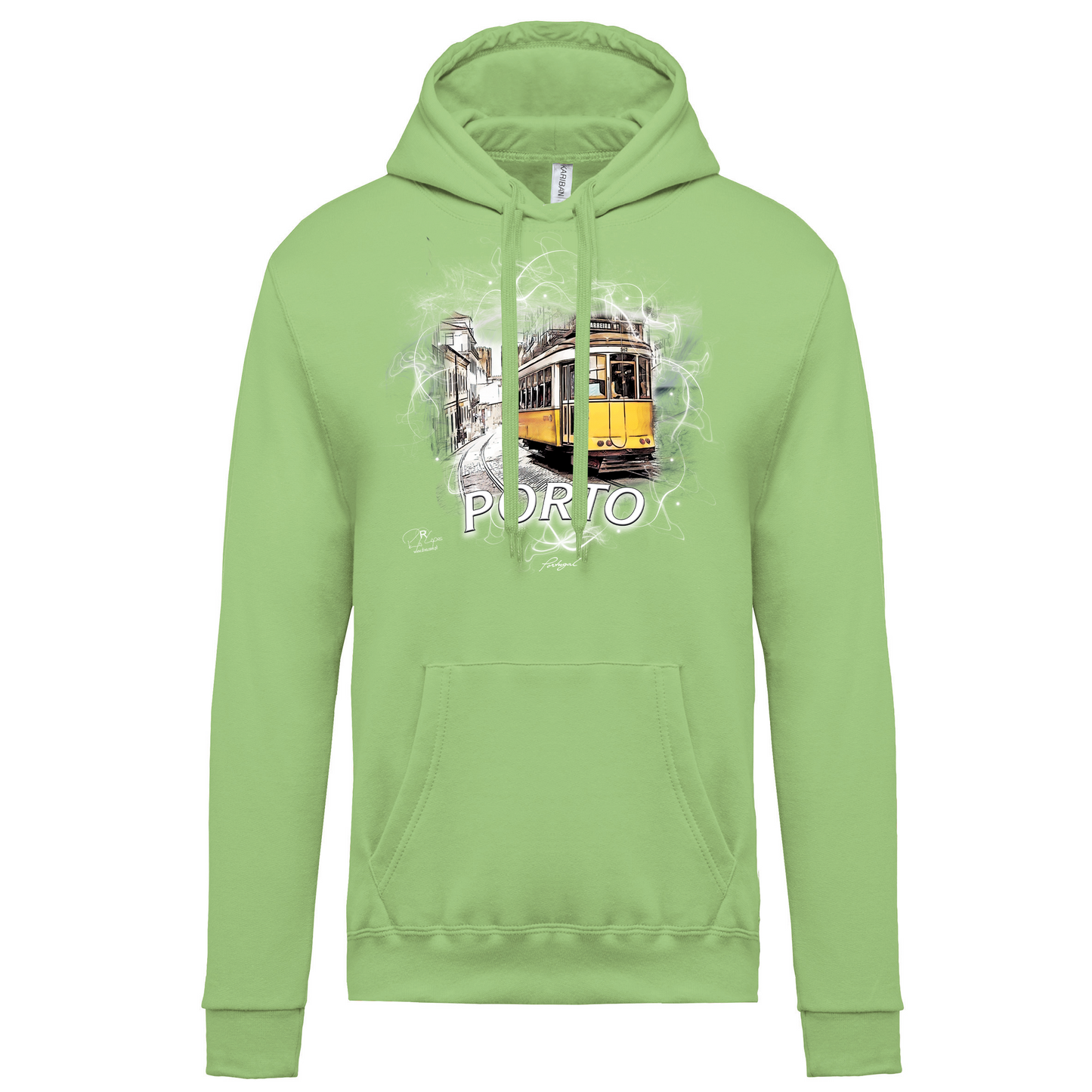 Sweatshirt Kariban com Capuz Carreira 28 Porto