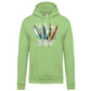 Sweatshirt Kariban com Capuz Surfboards Monte Gordo
