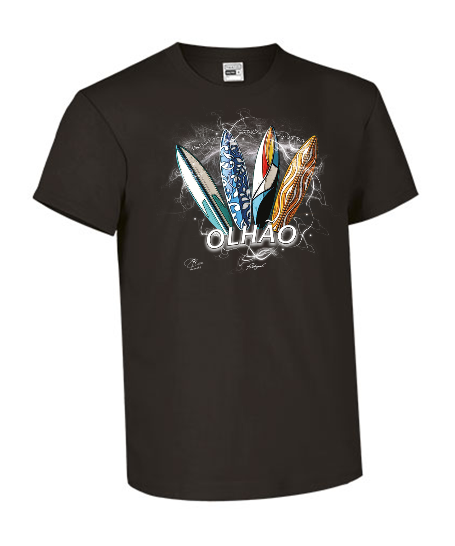 T-shirt Kids Surfboards Olhão
