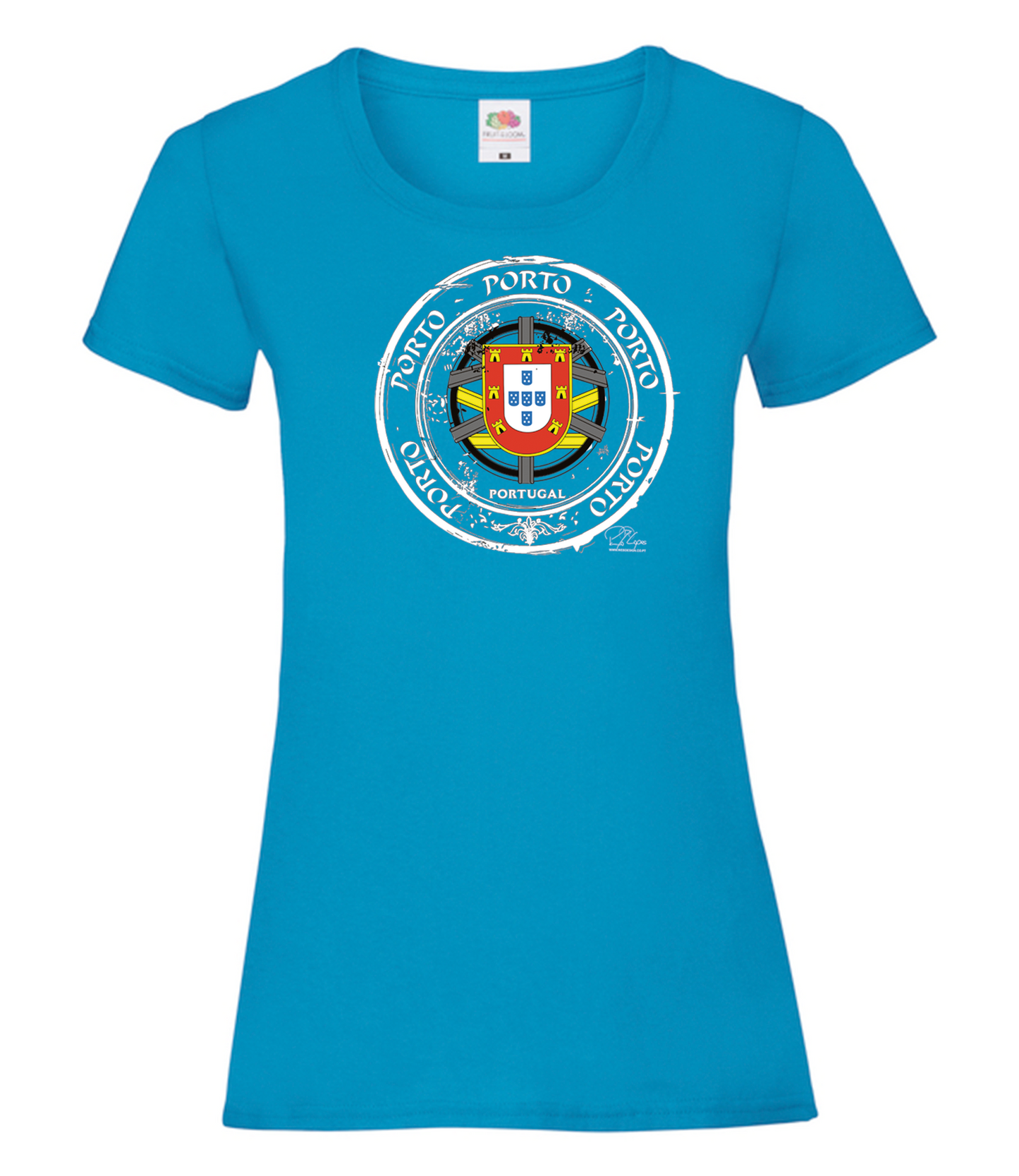 T-shirt Senhora Selo Escudo Porto