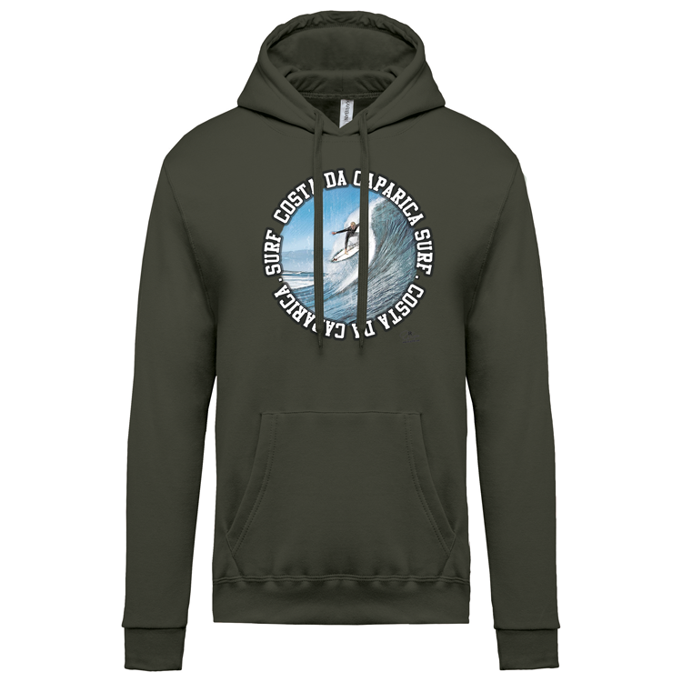 Sweatshirt Kariban com Capuz Monster Waves 2 Costa da Caparica