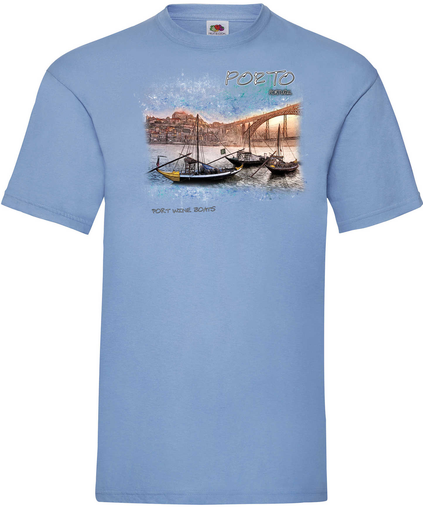 T-shirt Port Wine Boats