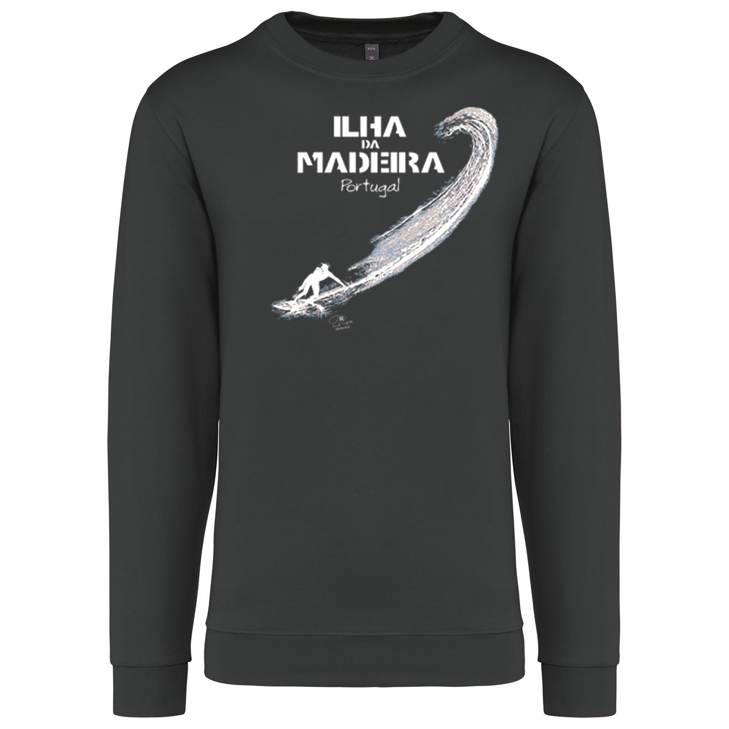 Sweatshirt Kariban sem Capuz Surf Ilha da Madeira
