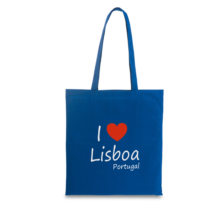 Saco Algodão 140g I Love Lisboa