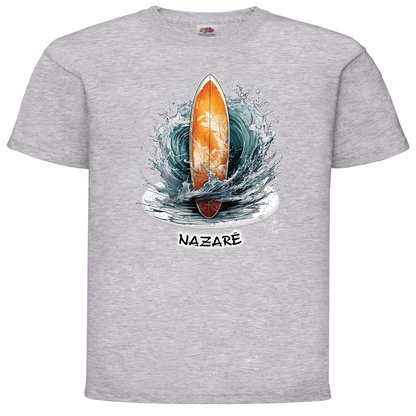 T-shirt Fruit of the Loom Kids Prancha Nazaré