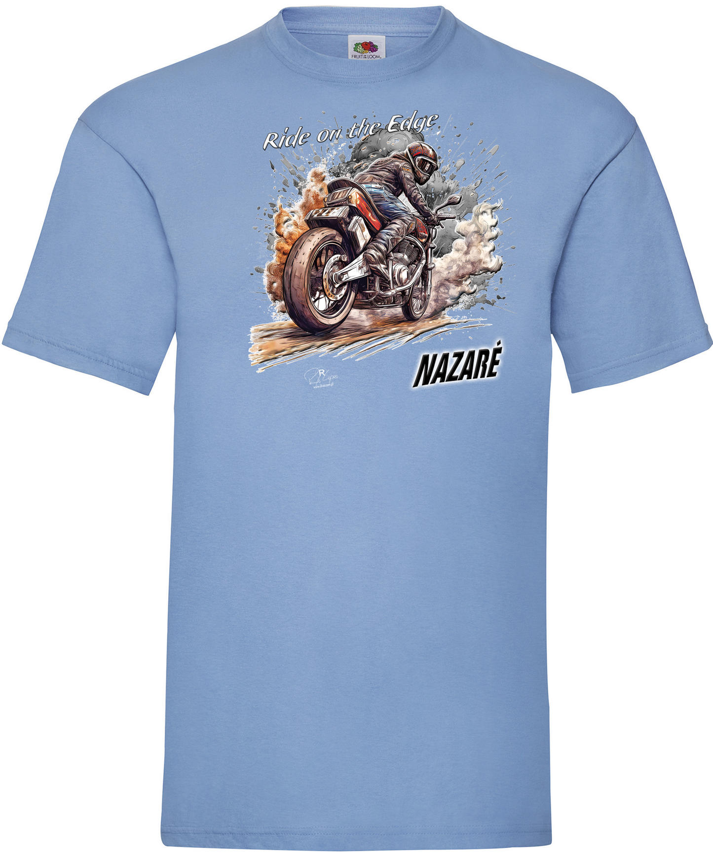 T-shirt Ride on the Edge Nazaré