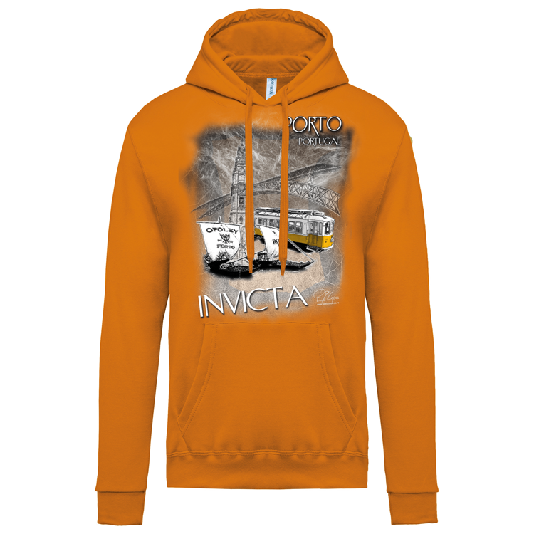 Sweatshirt Kariban com Capuz Invicta