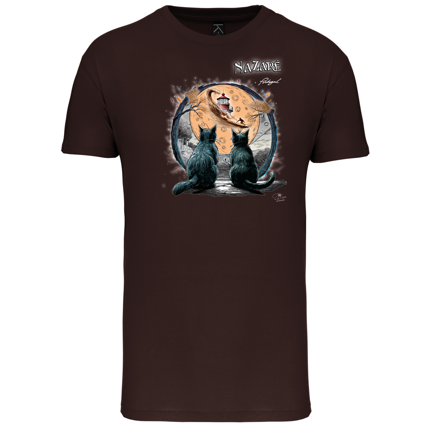 T-Shirt Algodão Biológico Luar Nazaré