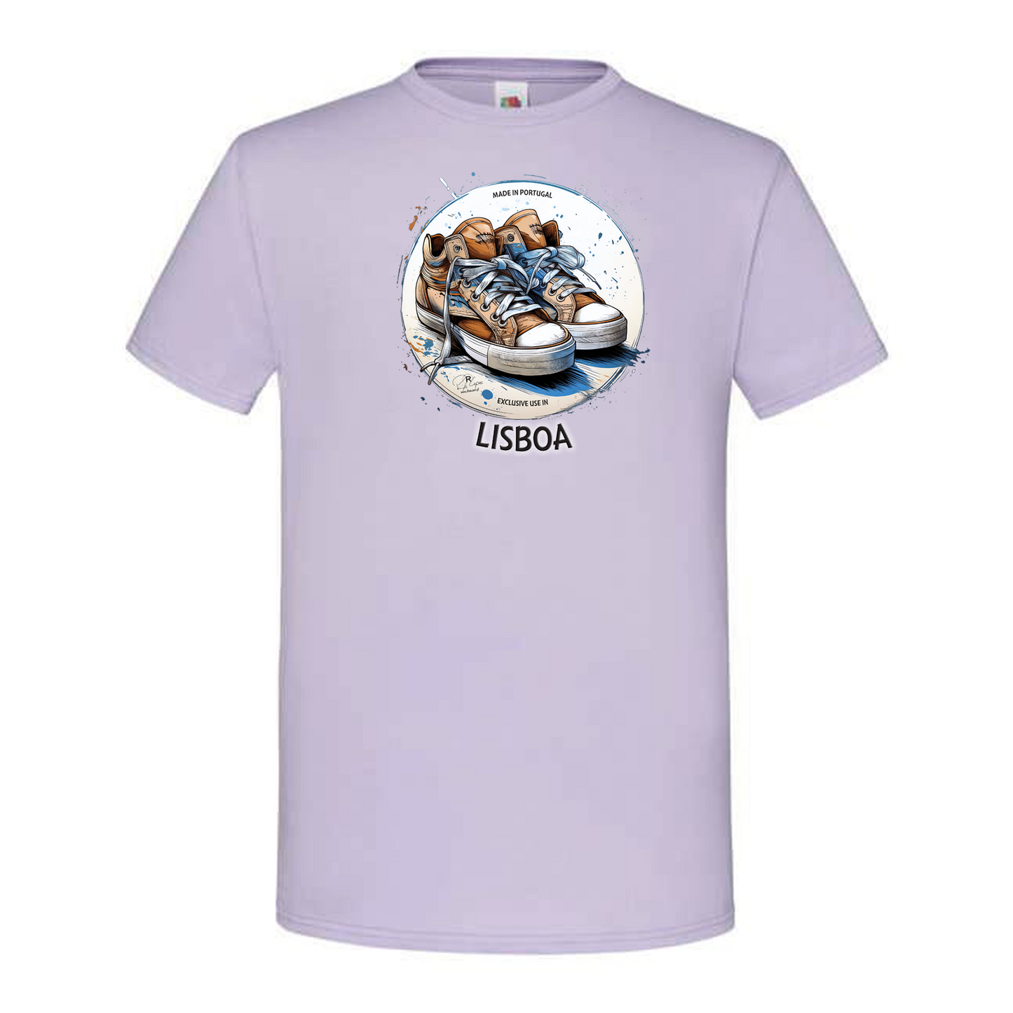 T-shirt Fruit of the Loom, Iconic, 150g, Exclusive Lisboa