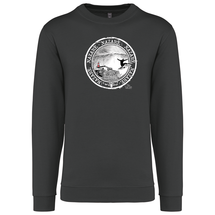Sweatshirt Kariban sem Capuz Selo Nazaré