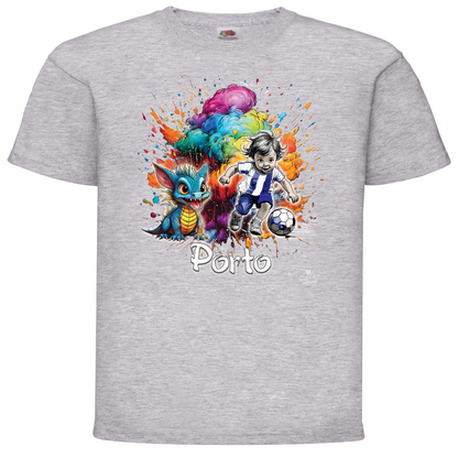 T-shirt Fruit of the Loom Kids 10 Porto