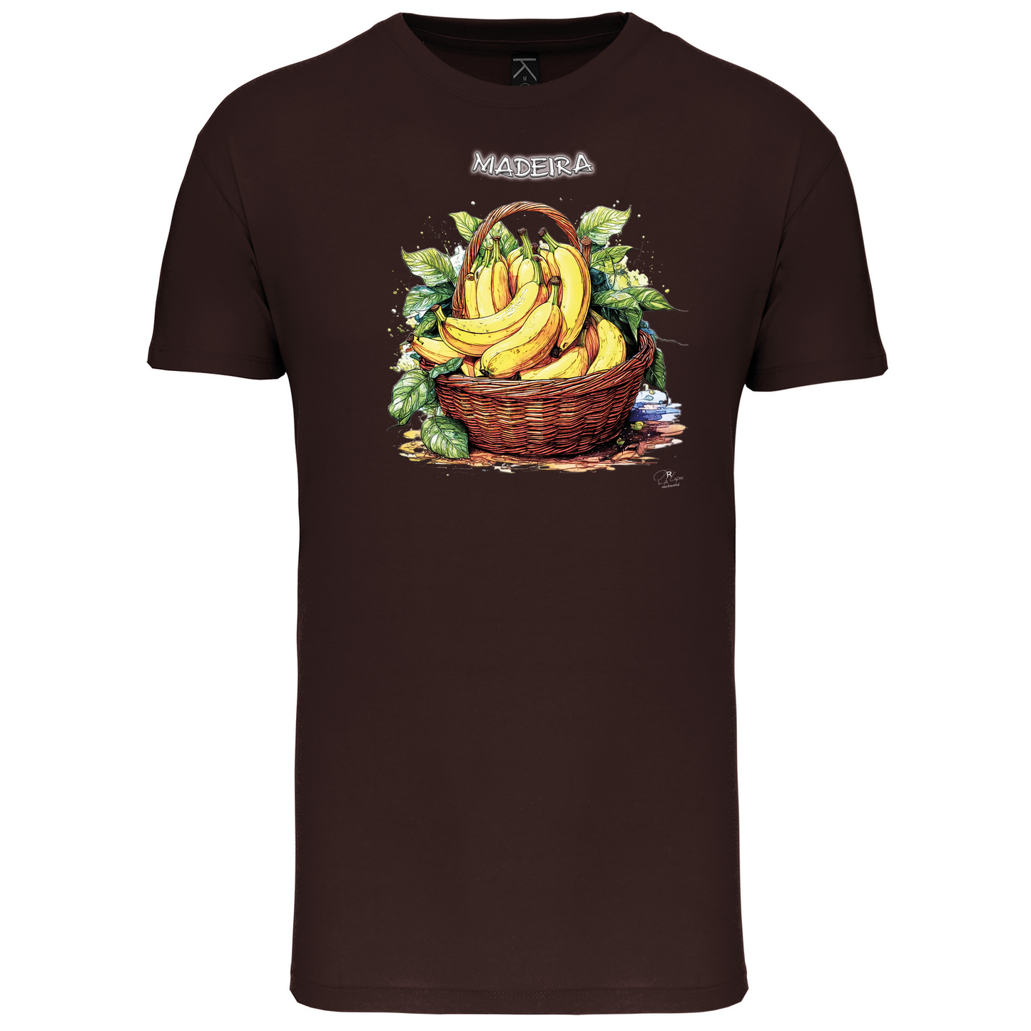 T-Shirt Algodão Biológico Cesto Bananas
