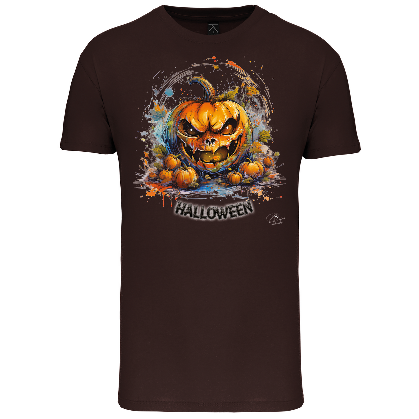 T-Shirt Algodão Biológico Abóbora